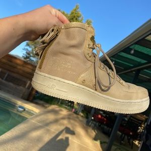 Nike Tan SF Air Force 1 Women’s 7